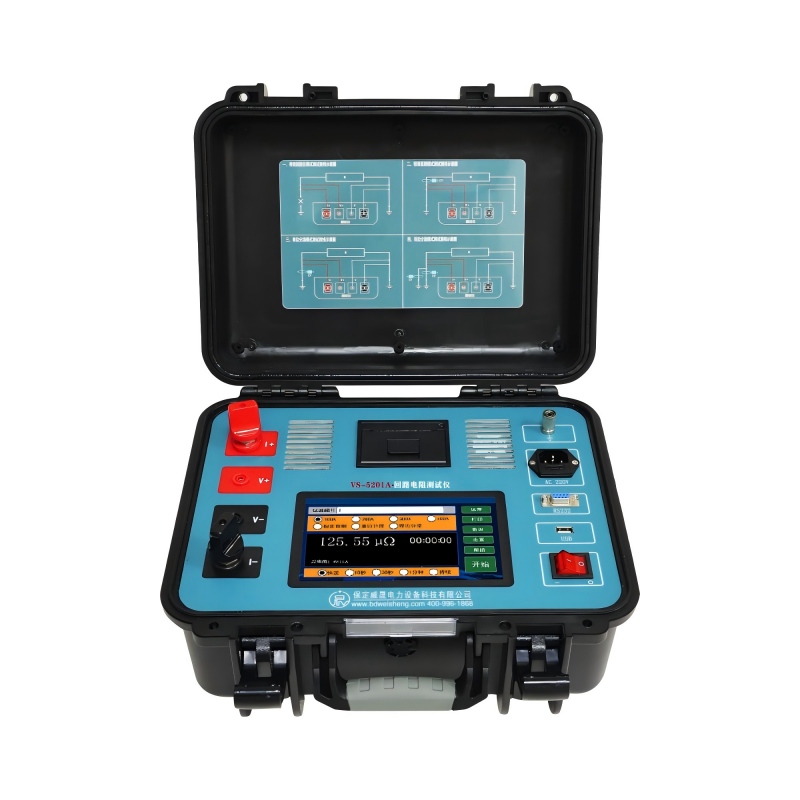 회로 차단기의 접촉 저항 테스트